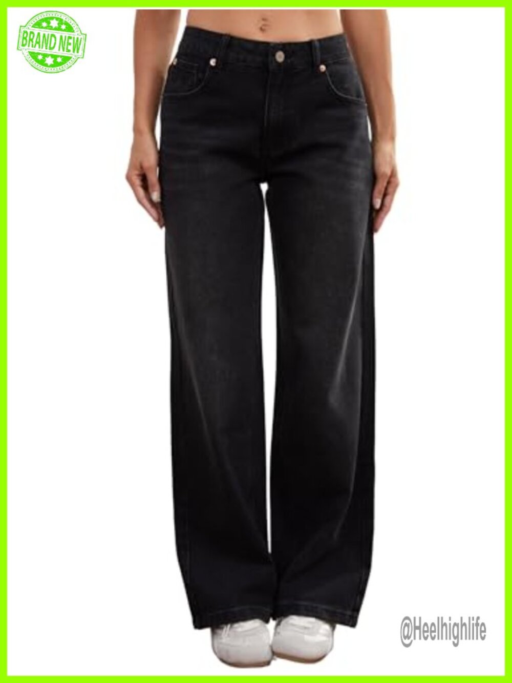 Low Rise Baggy Y2K Vintage Wide Leg Straight Denim Jeans for Women